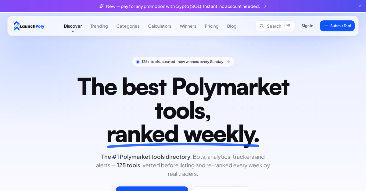LaunchPoly preview